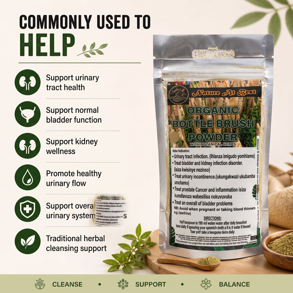 ORGANIC BOTTLE BRUSH POWDER