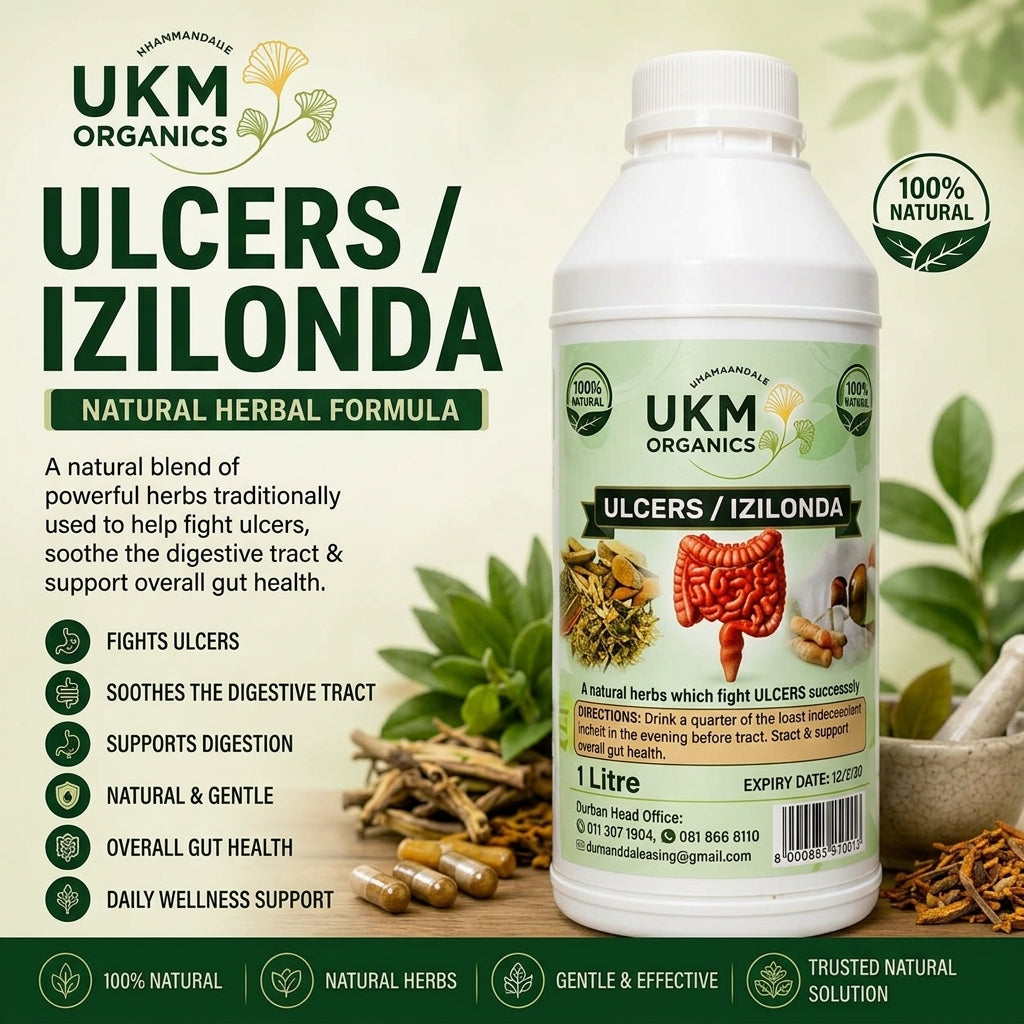 UKM Organics Ulcers / Izilonda