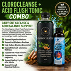 CLOROCLEANSE + ACID FLUSH TONIC COMBO