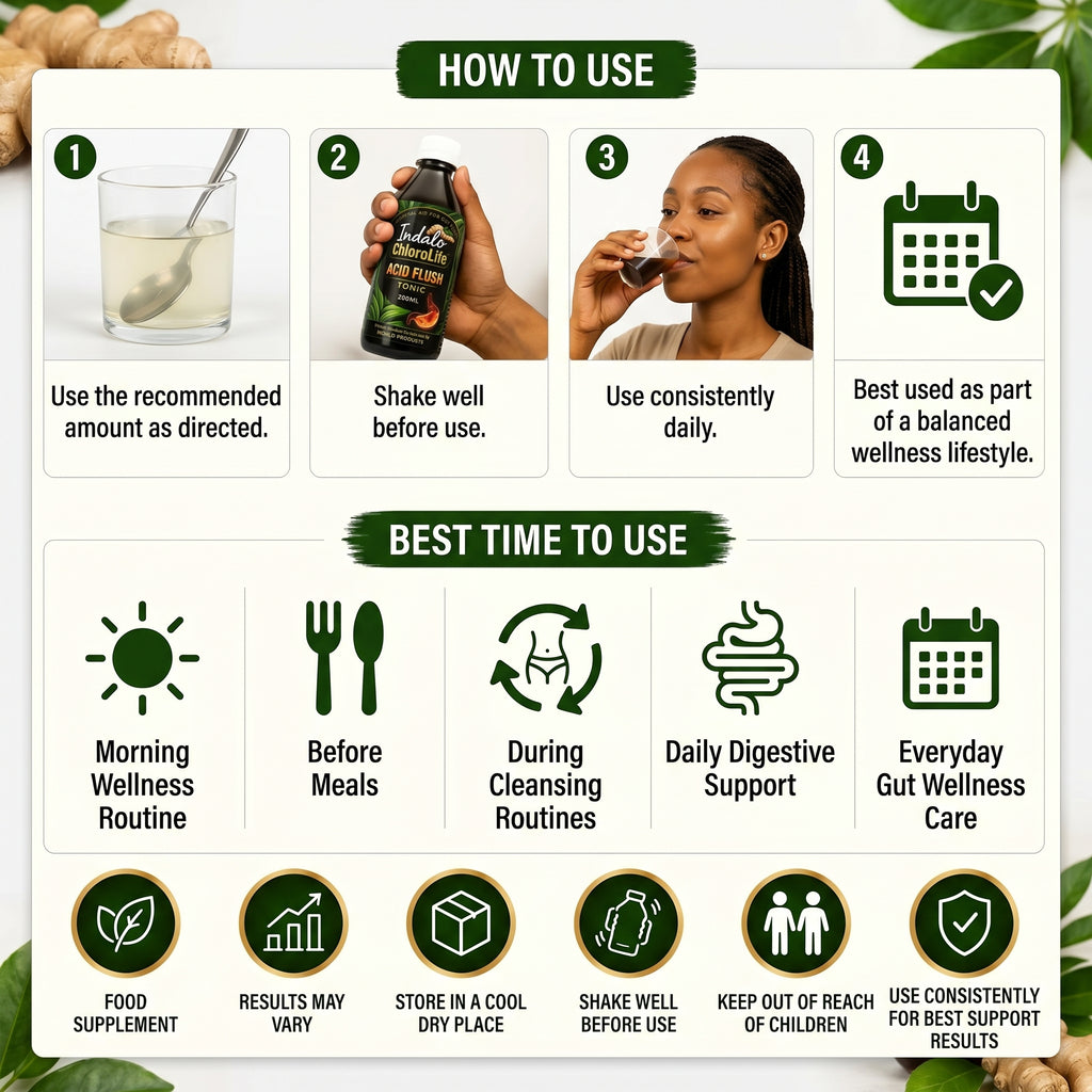 INDALO CHLOROLIFE ACID FLUSH TONIC