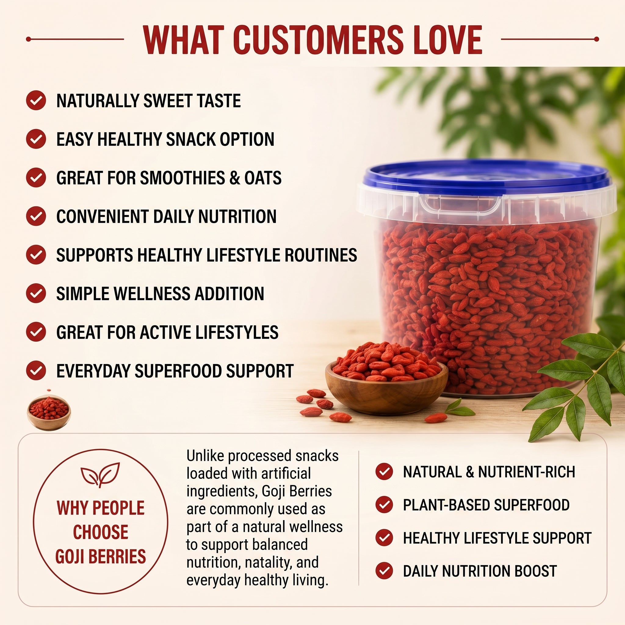 GOJI BERRIES 5L