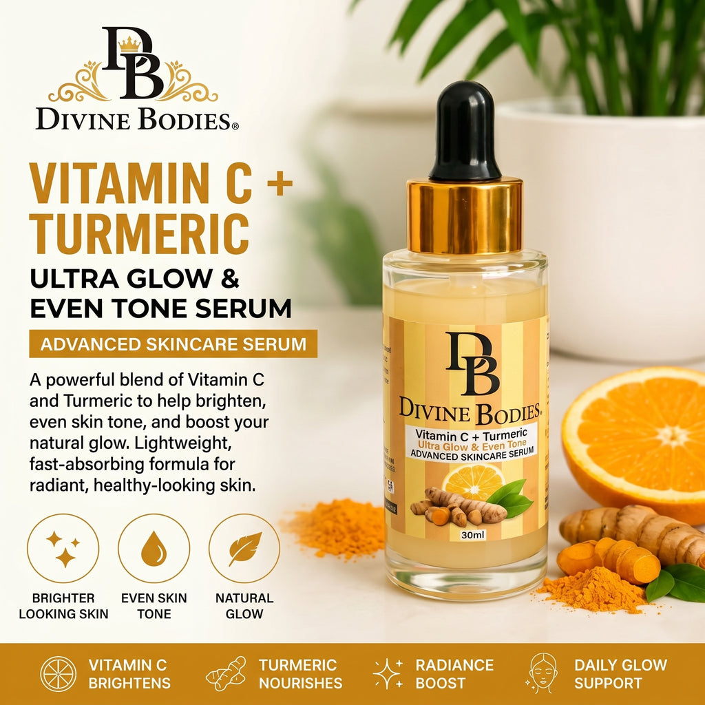 VITAMIN C + TURMERIC Ultra Glow & Even Tone Serum