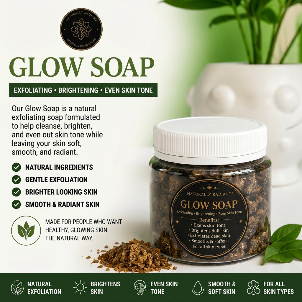 GLOW SOAP Exfoliating Brightening Soap
