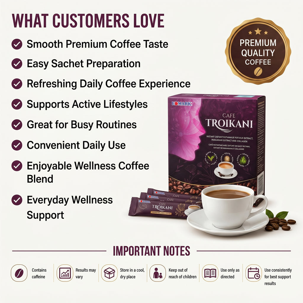 CAFE TROIKANI Premium Wellness Coffee
