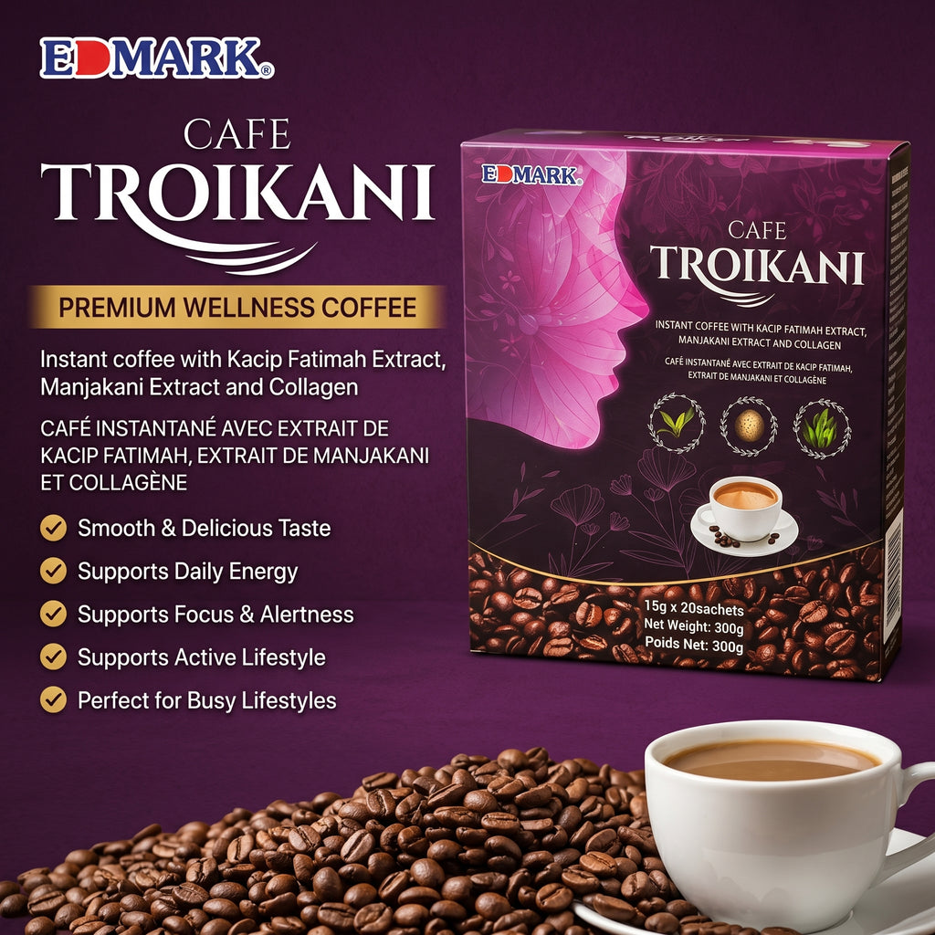CAFE TROIKANI Premium Wellness Coffee