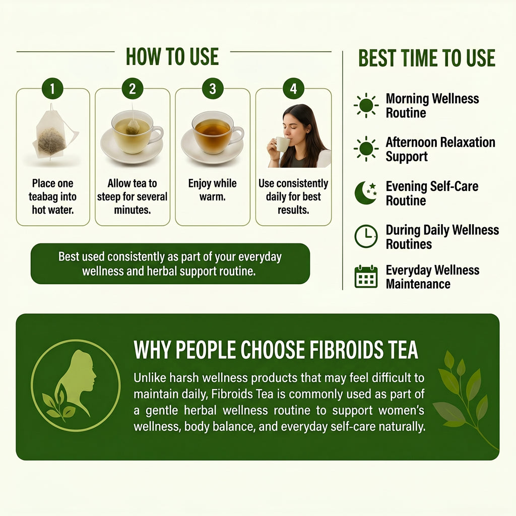FIBROIDS TEA Herbal Wellness Tea