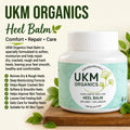 UKM ORGANICS™ Heel Balm — Deep Comfort Foot Care