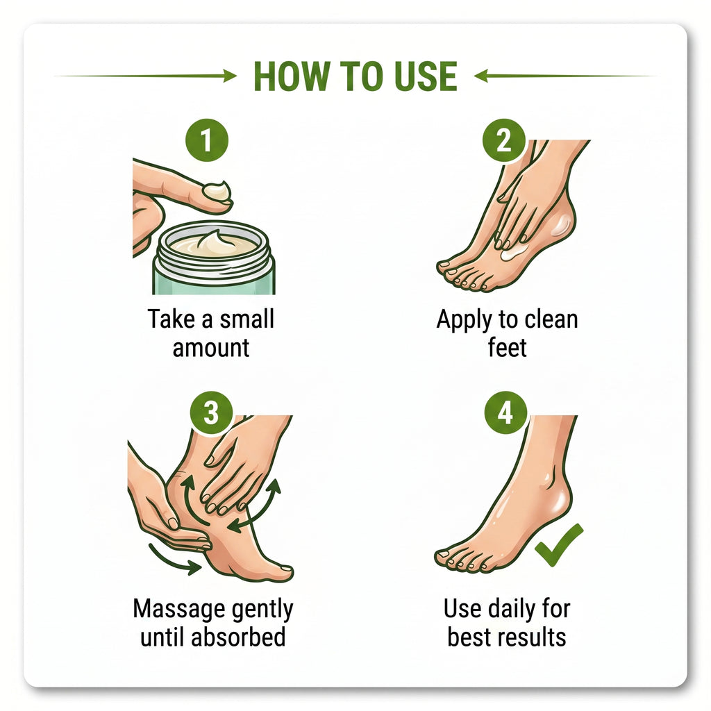 UKM ORGANICS™ Heel Balm — Deep Comfort Foot Care