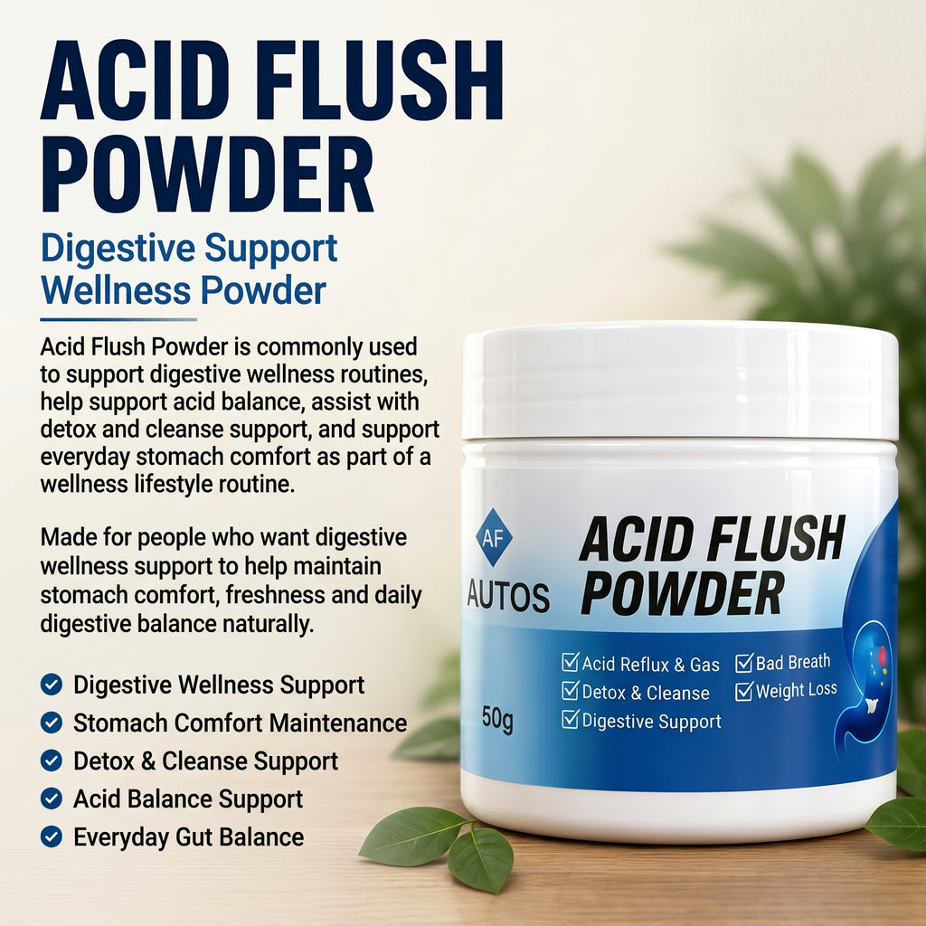 ACID FLUSH POWDER