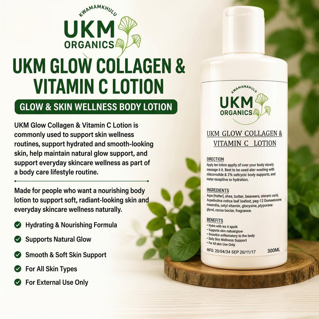 UKM GLOW COLLAGEN & VITAMIN C LOTION