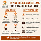 DIVINE CHOICE GANODERMA LUCIDUM TOOTHPASTE