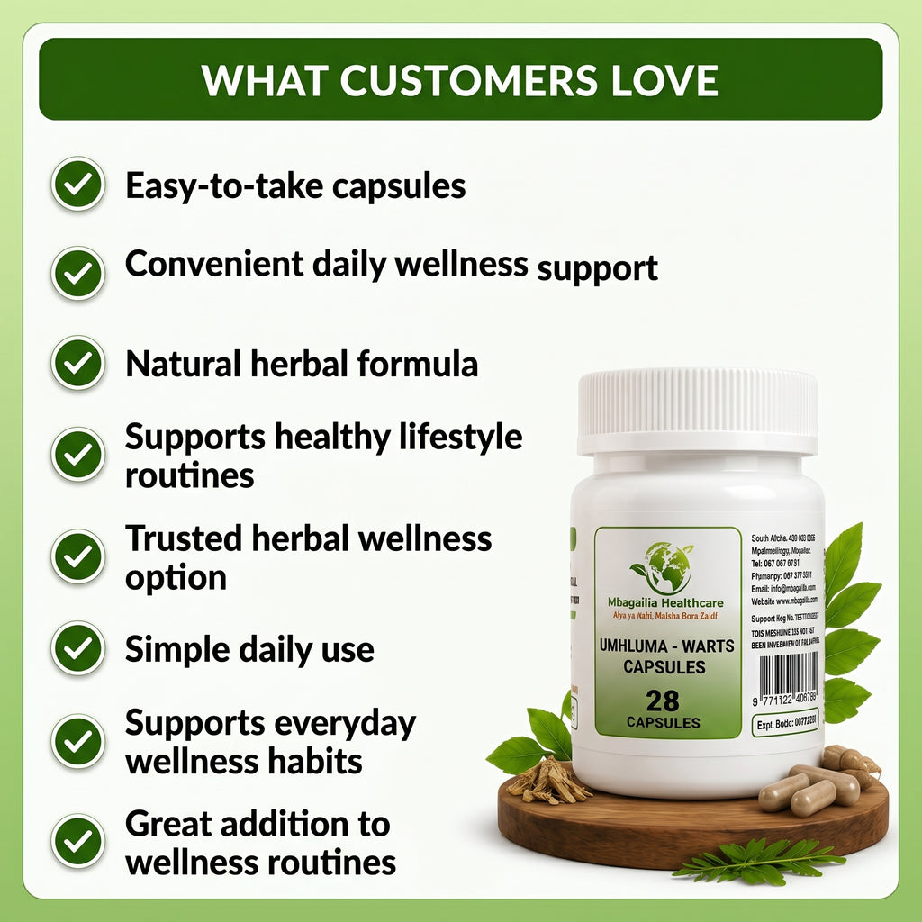 Umhluma Warts Capsules