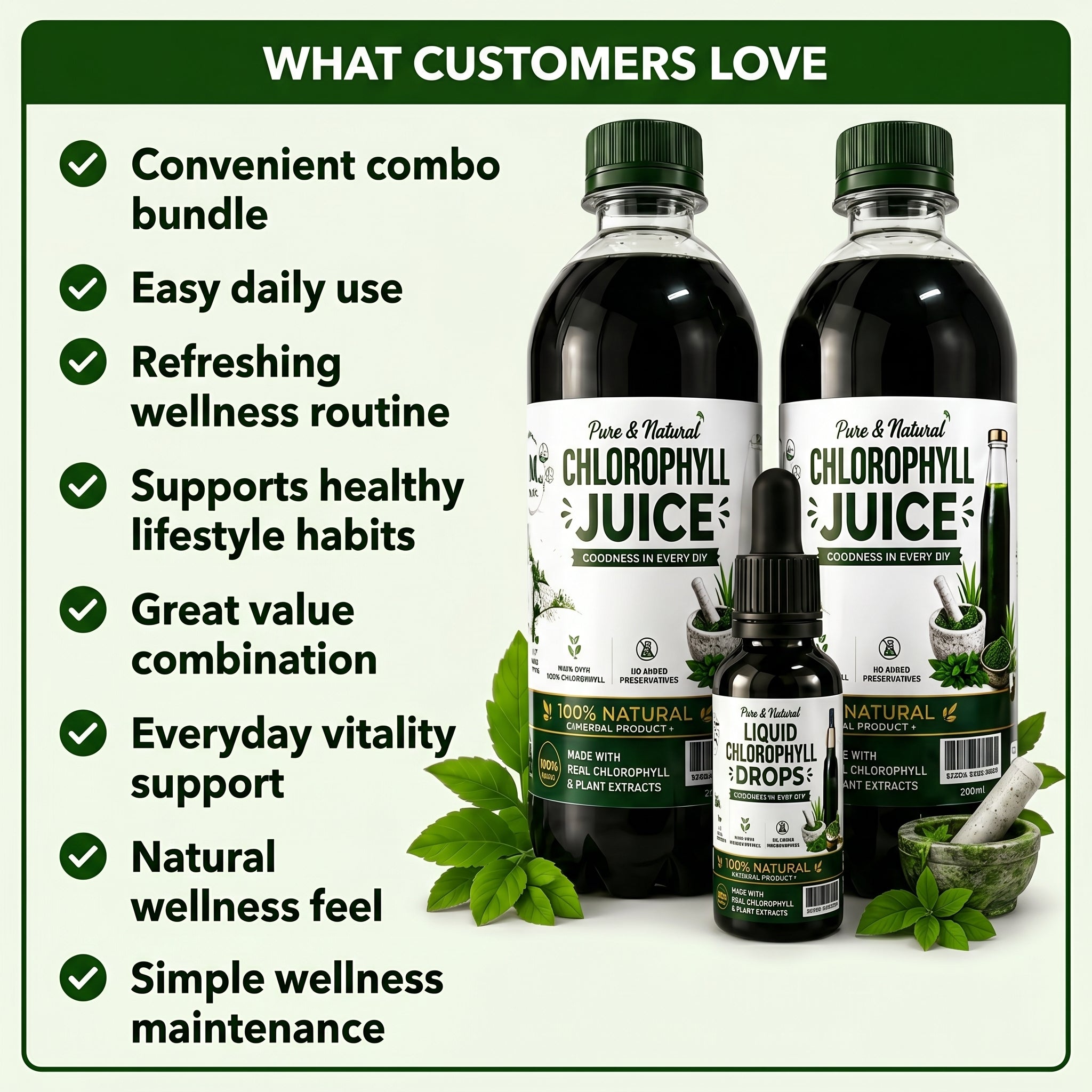 Chlorophyll Wellness Combo