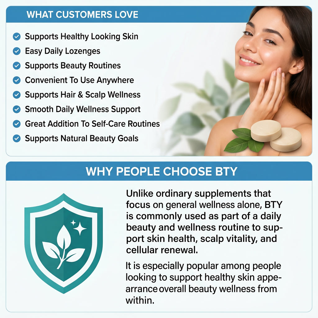 BTY - Skin & Scalp Support Lozenges