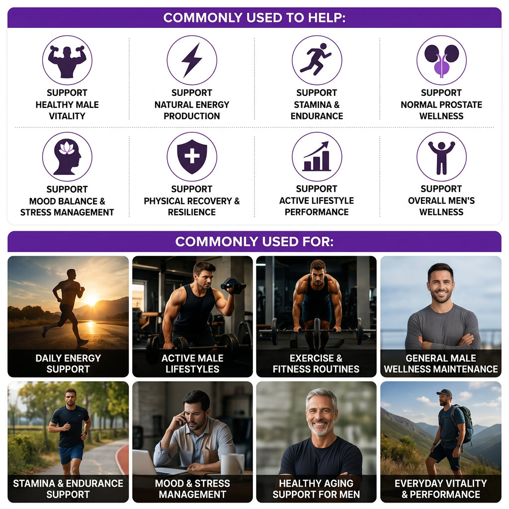 PWR - Men's Vitality & Performance Lozenges