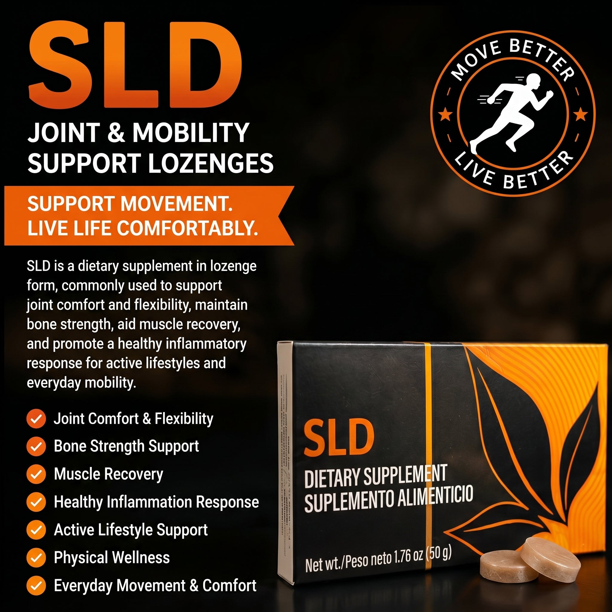 SLD Joint & Mobility Support Lozenges