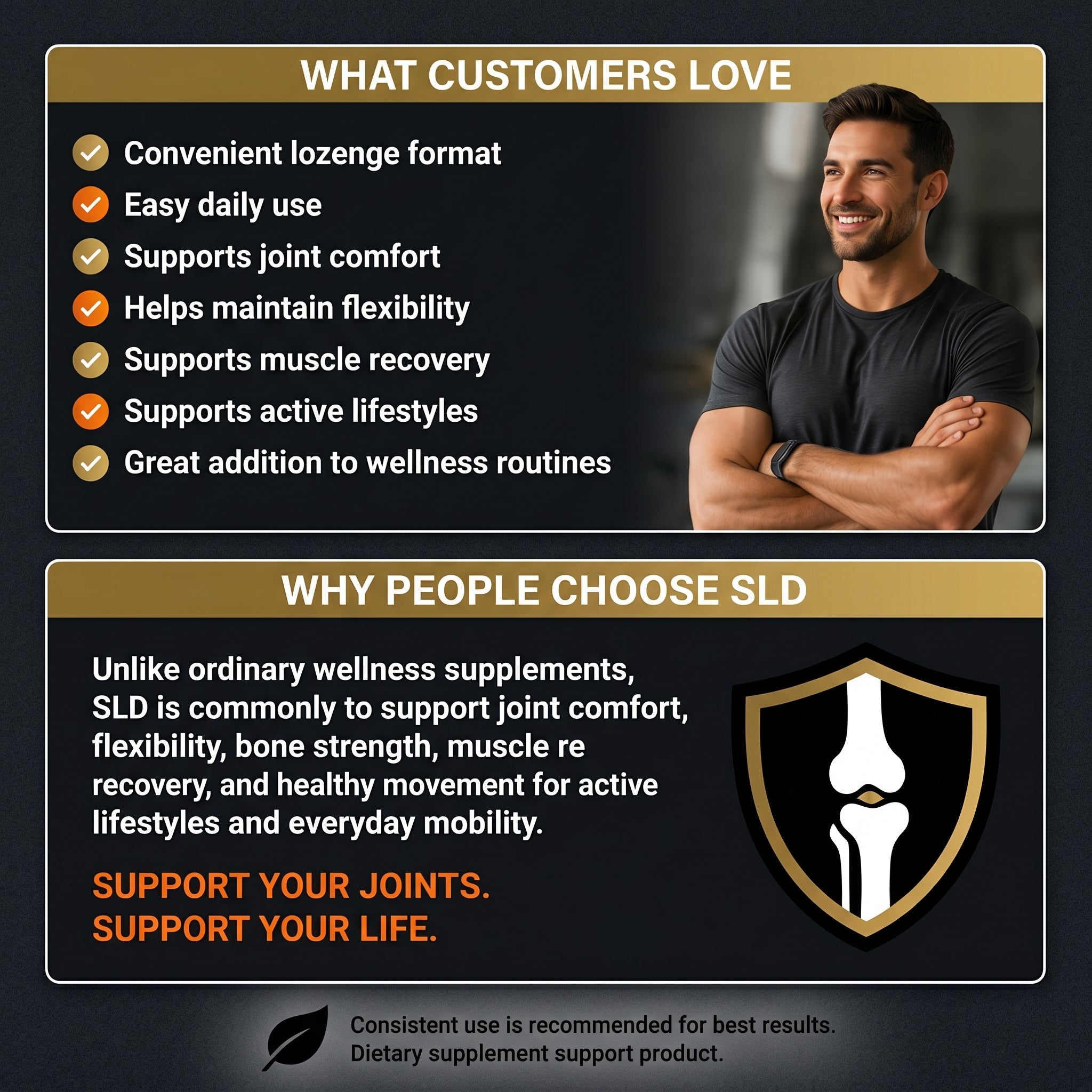 SLD Joint & Mobility Support Lozenges
