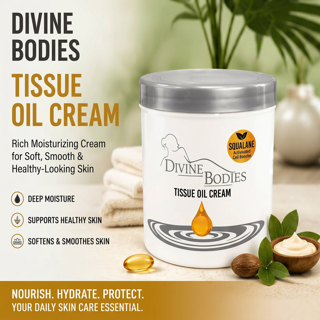 DIVINE BODIES TISSUE OIL CREAM