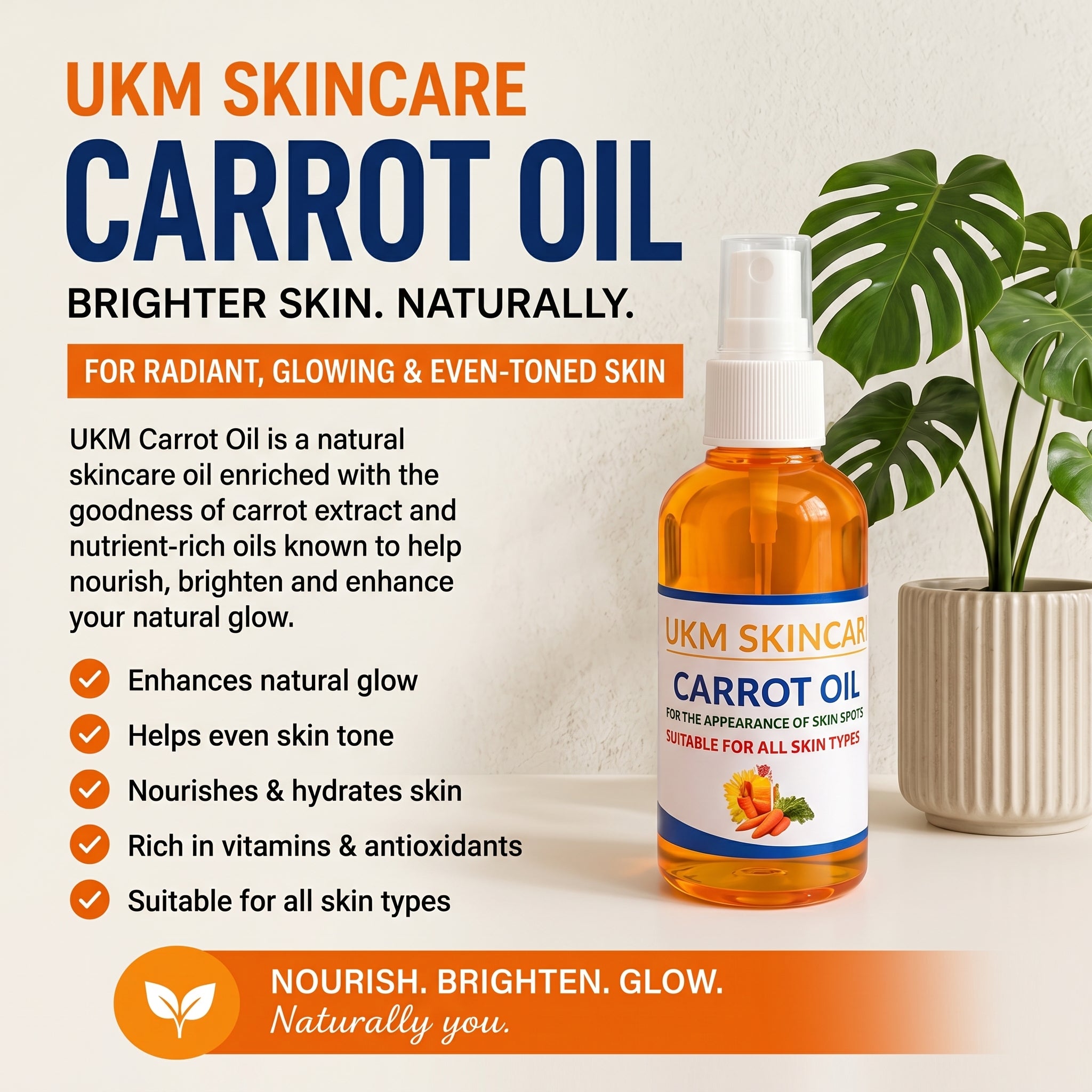 UKM SKINCARE CARROT OIL
