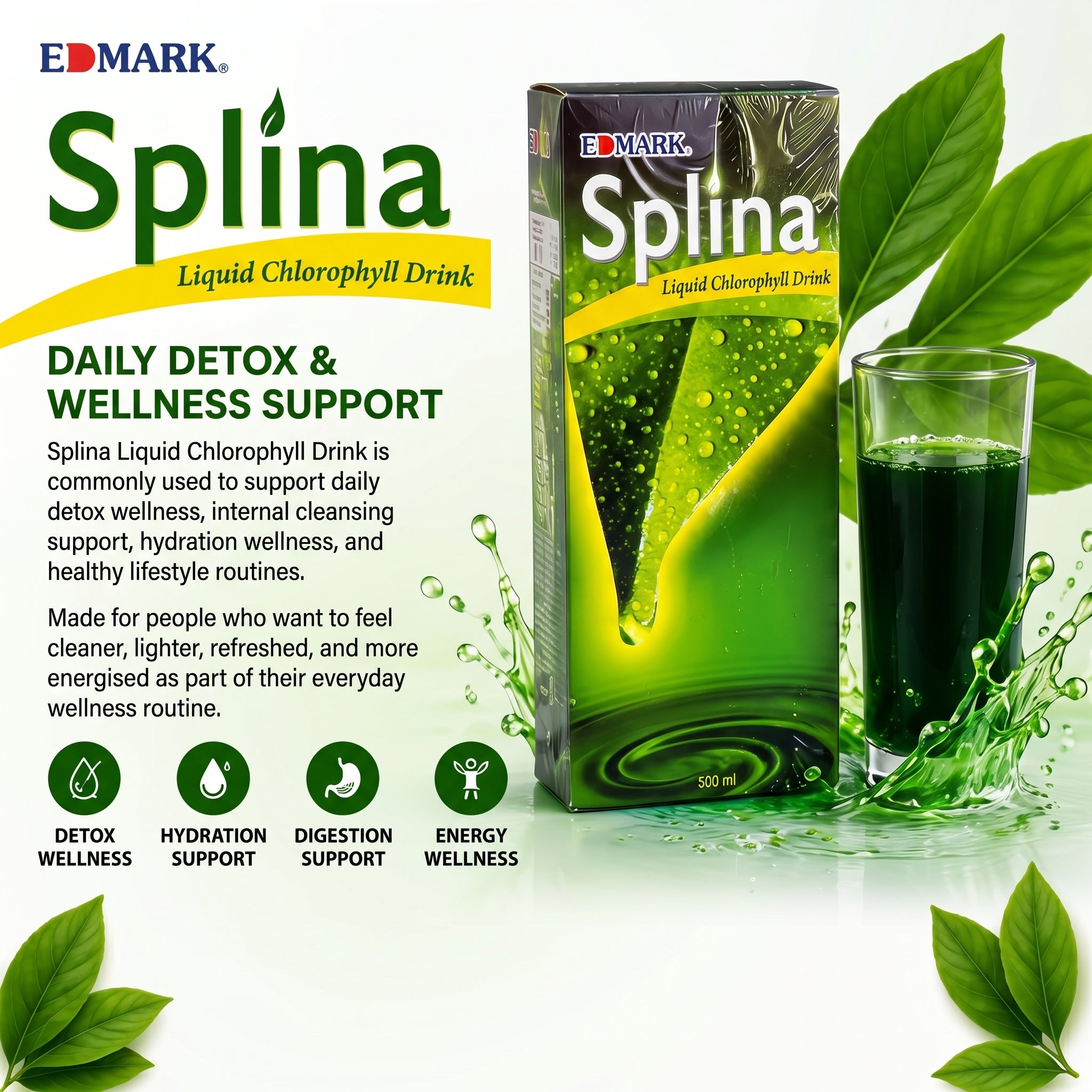SPLINA LIQUID CHLOROPHYLL DRINK
