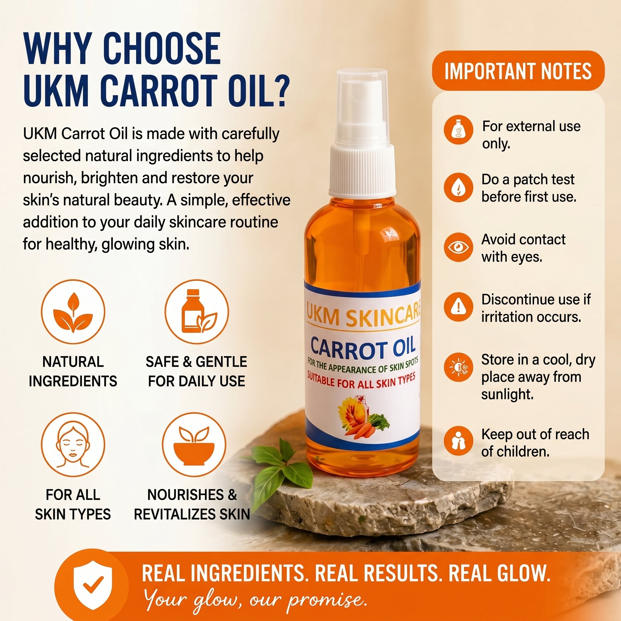 UKM SKINCARE CARROT OIL