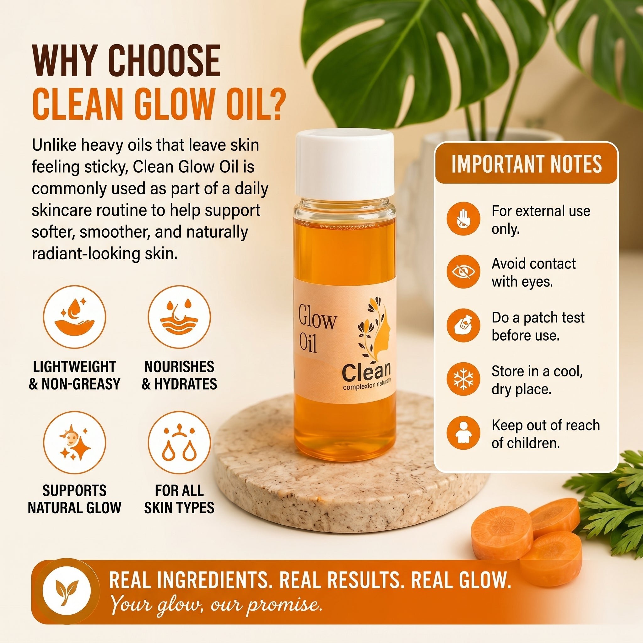 CLEAN GLOW OIL