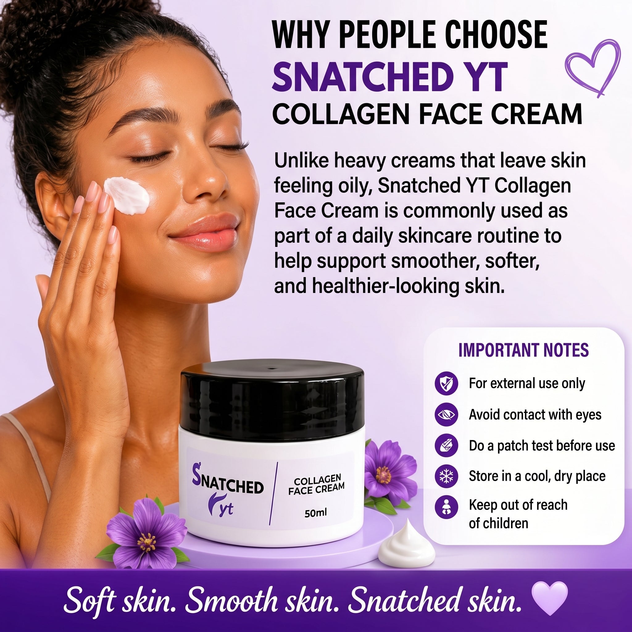 SNATCHED YT COLLAGEN FACE CREAM