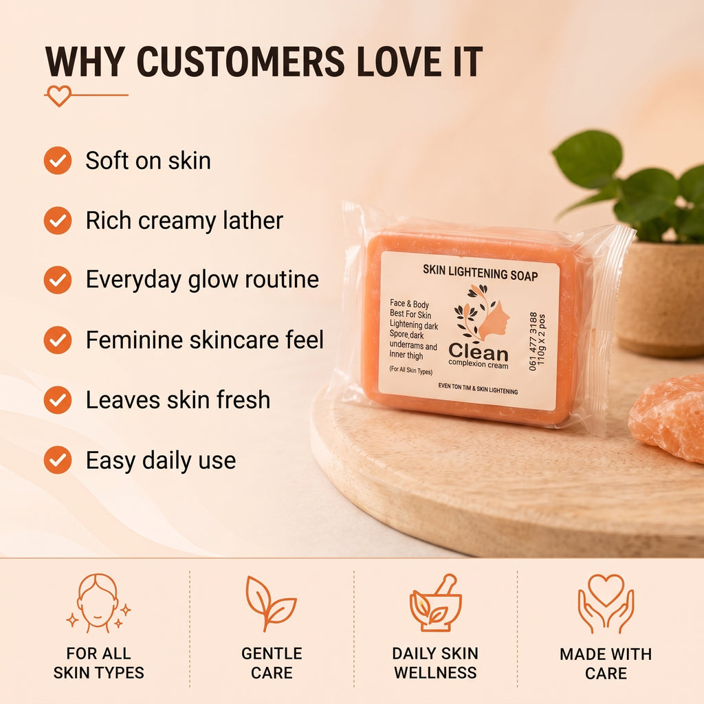 CLEAN COMPLEXION SKIN LIGHTENING SOAP