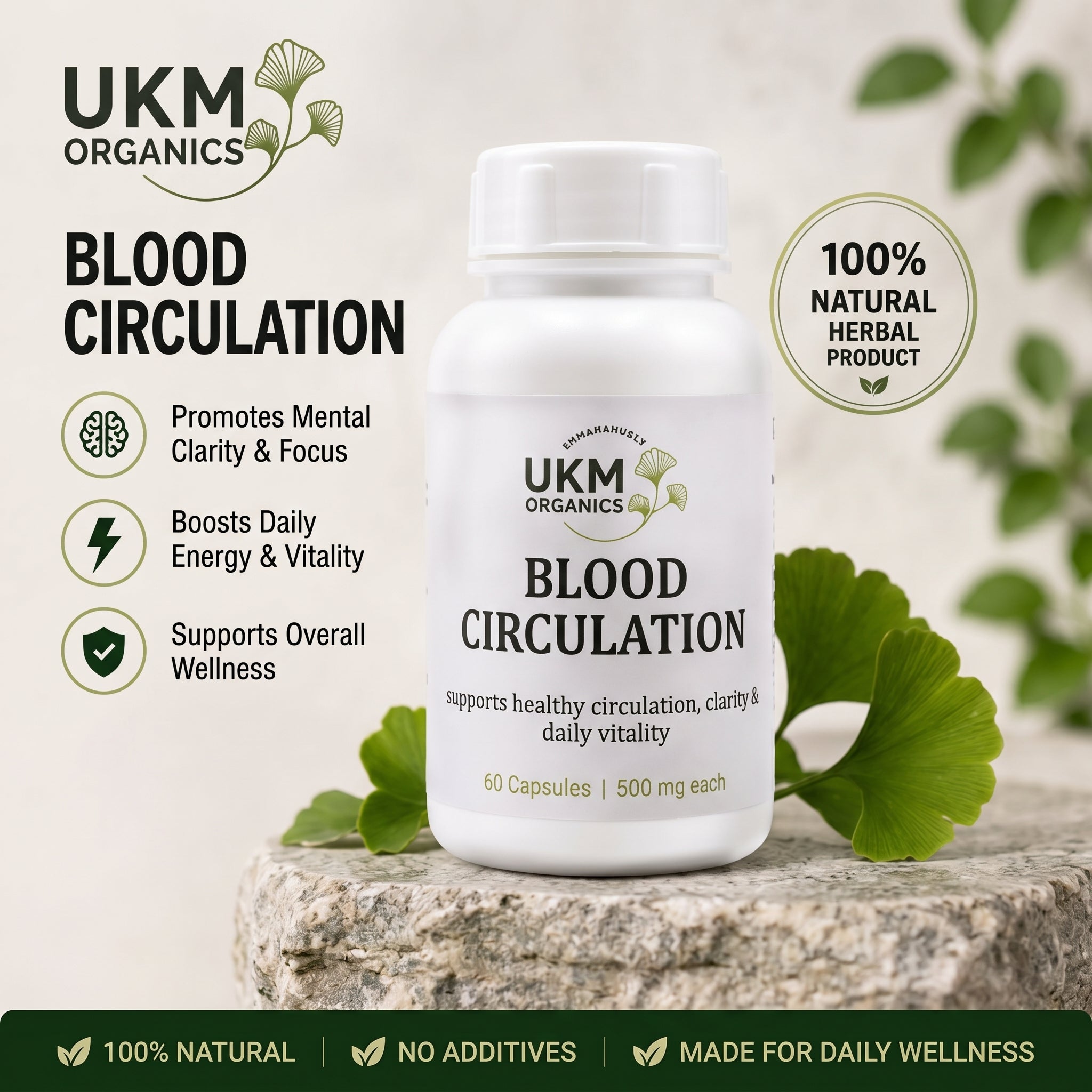 BLOOD CIRCULATION™ — Daily Vitality & Circulation Support