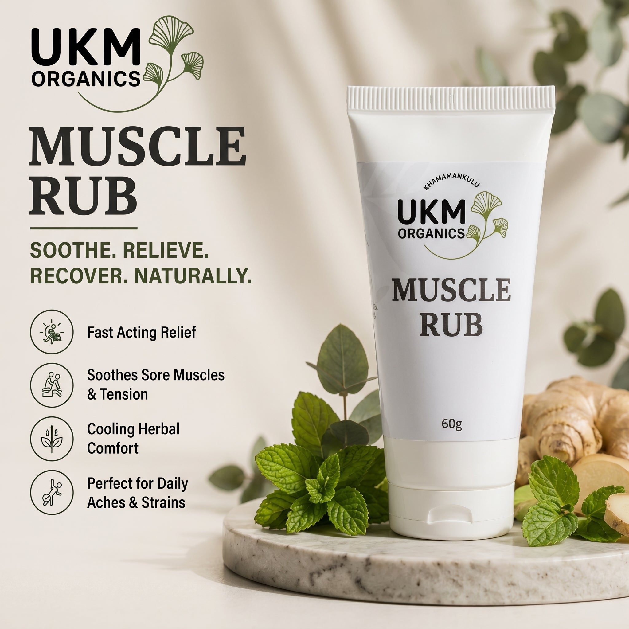 UKM Organics Muscle Rub