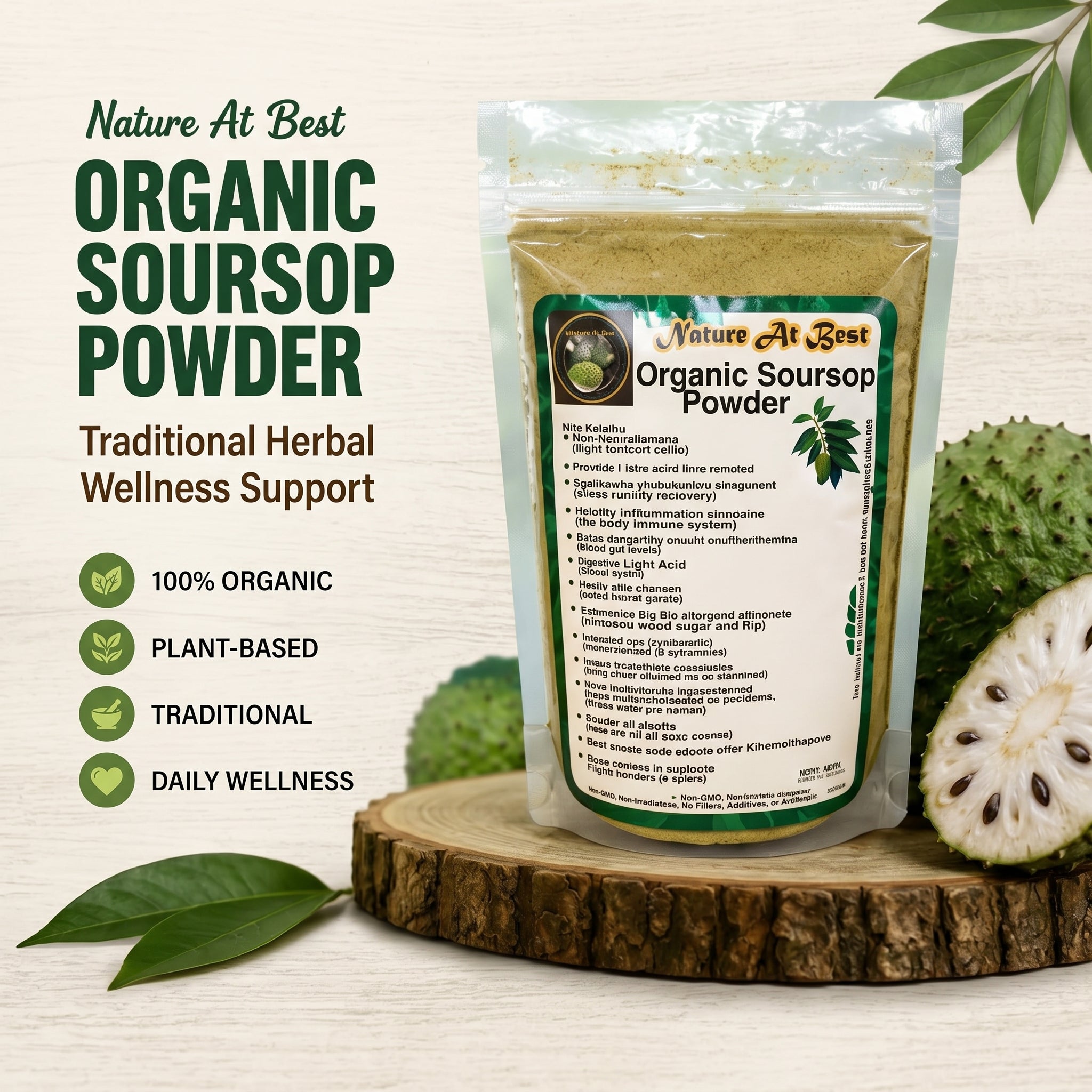 ORGANIC SOURSOP POWDER