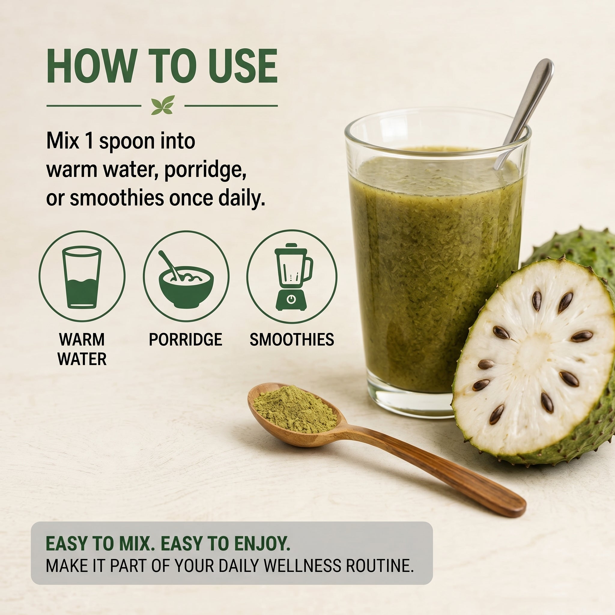 ORGANIC SOURSOP POWDER