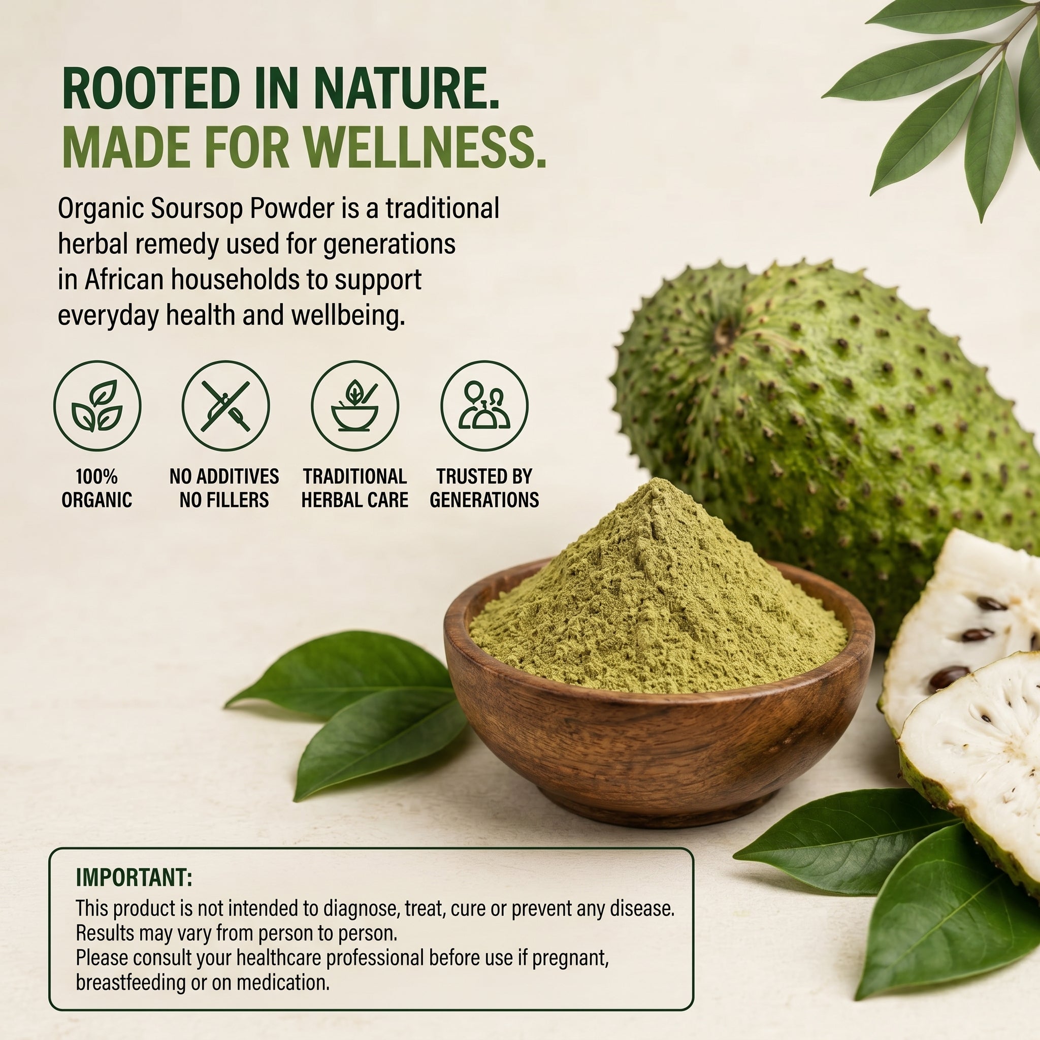 ORGANIC SOURSOP POWDER