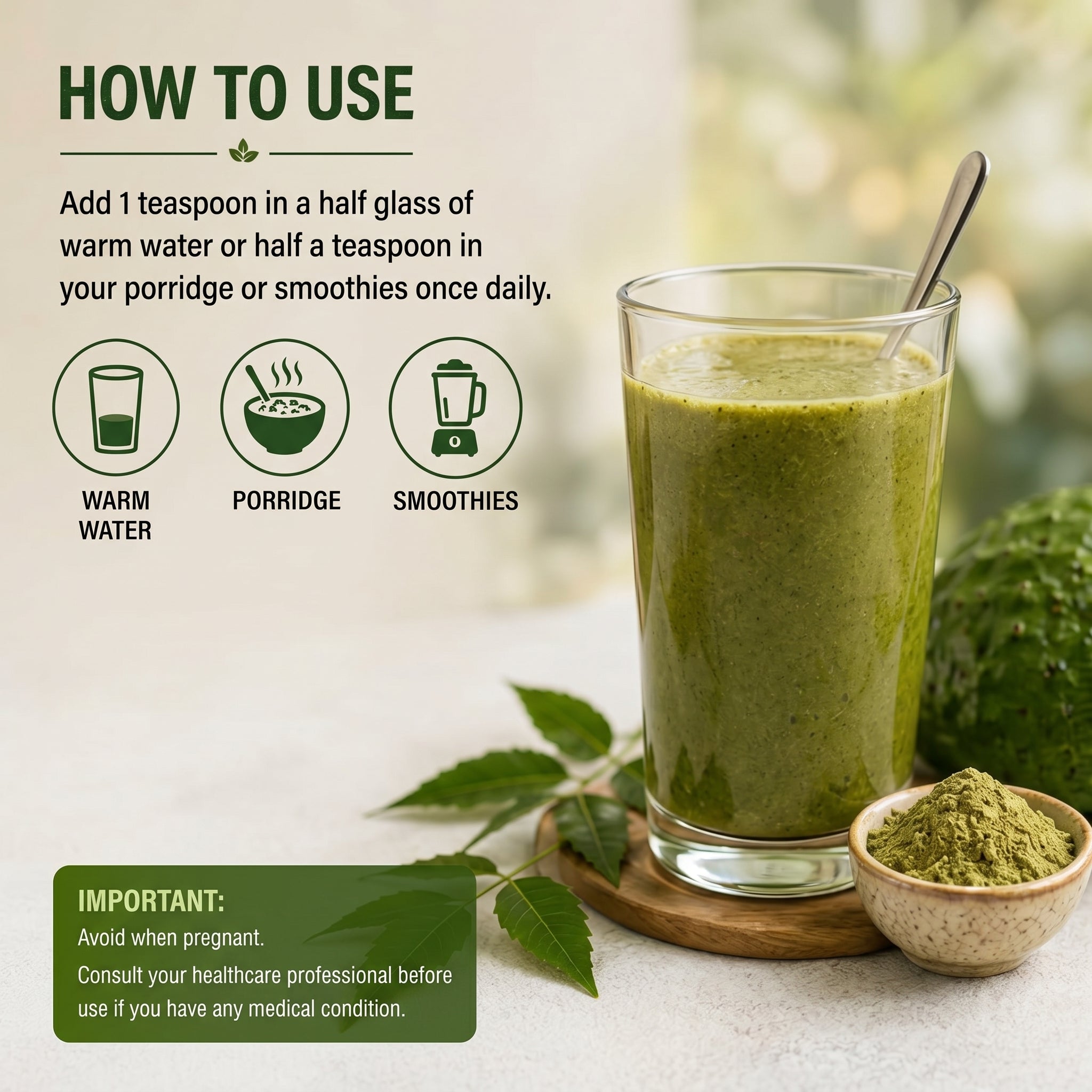 Organic Neem Powder