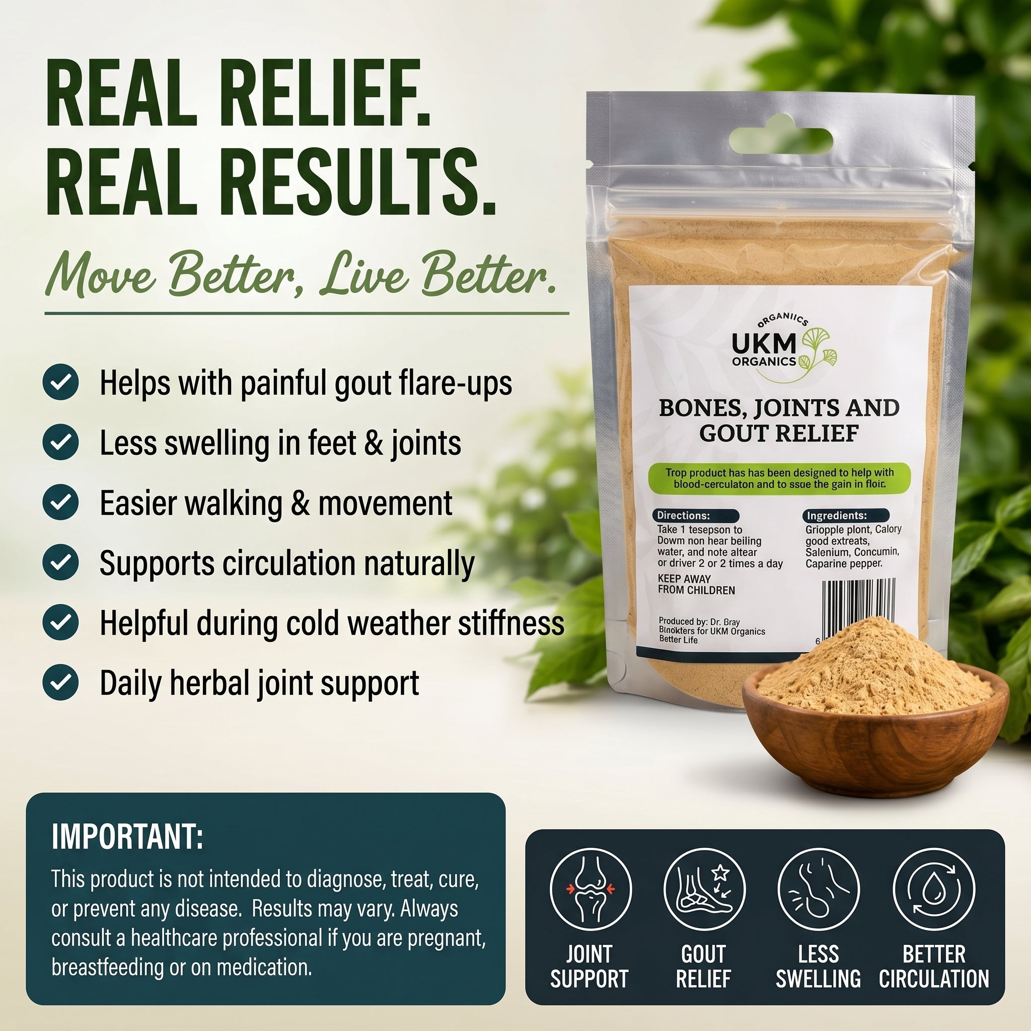 Bones, Joints & Gout Relief