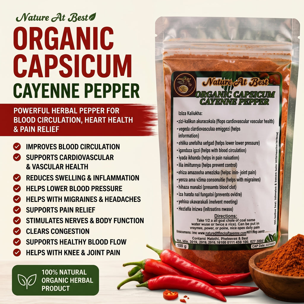 Organic Capsicum Cayenne Pepper