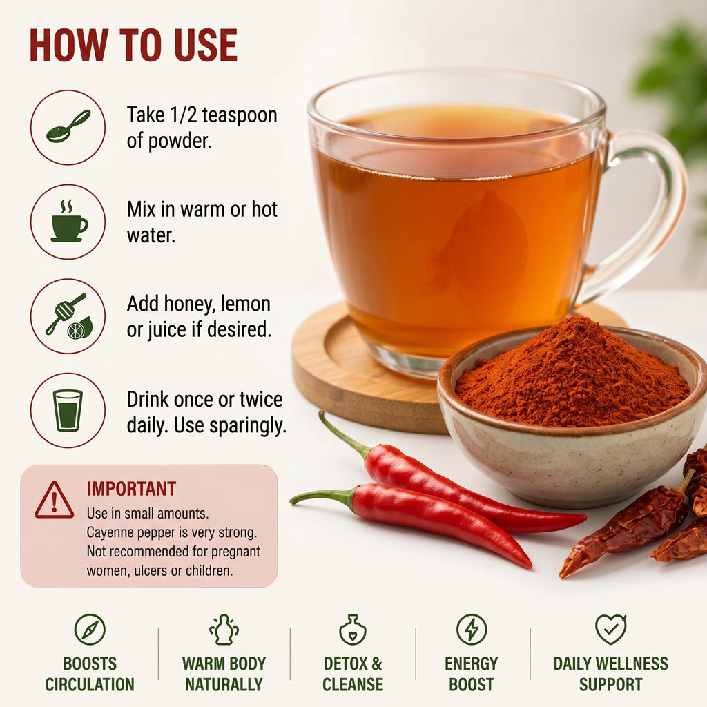 Organic Capsicum Cayenne Pepper