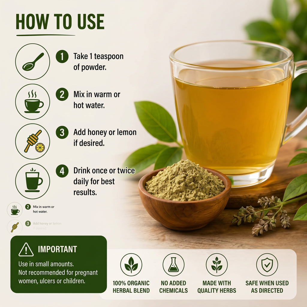 Organic Stone Breaker Powder