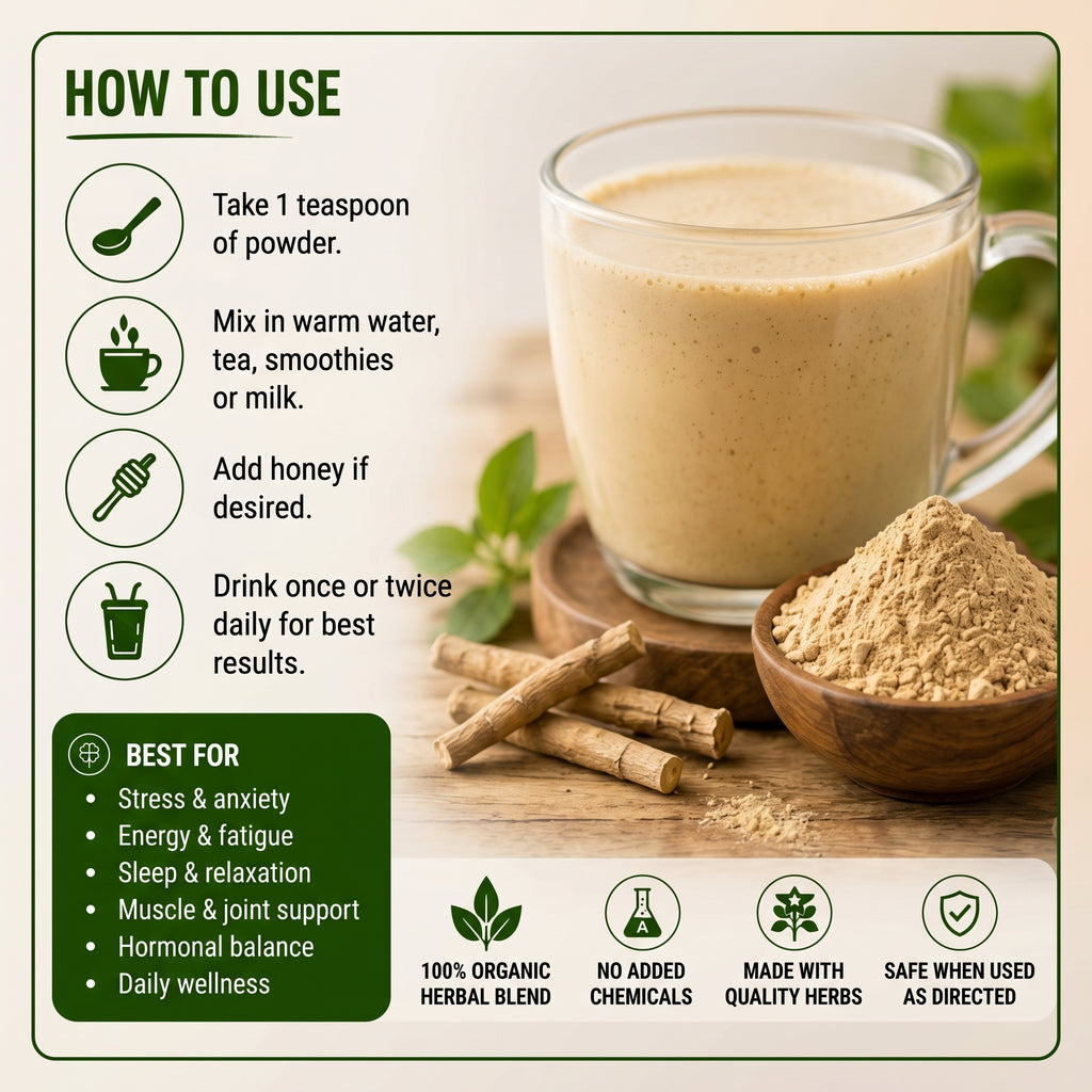 Organic Ashwagandha Powder