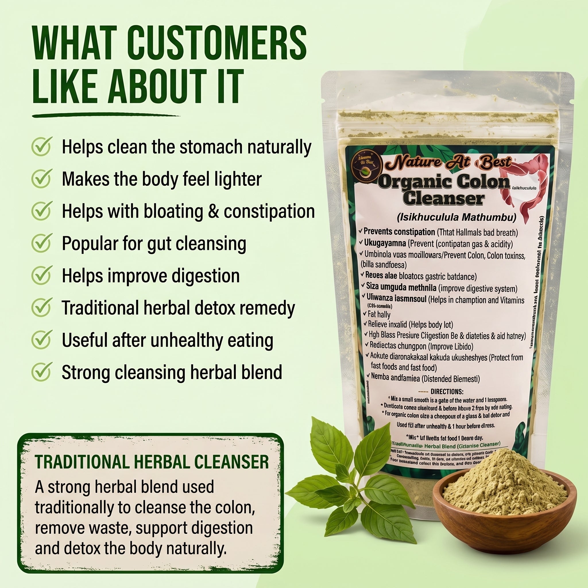 Organic Colon Cleanser