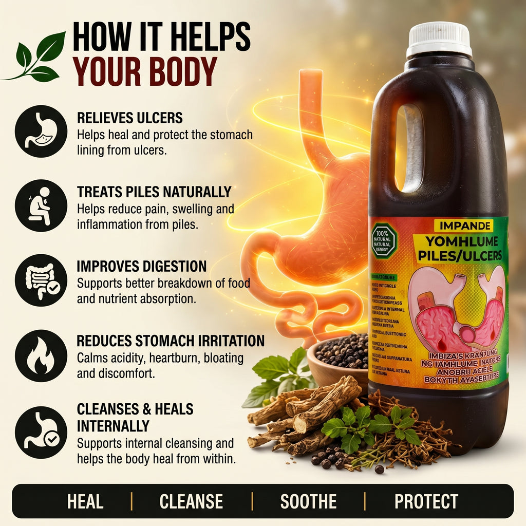 Impande Yomhlume – Piles / Ulcers