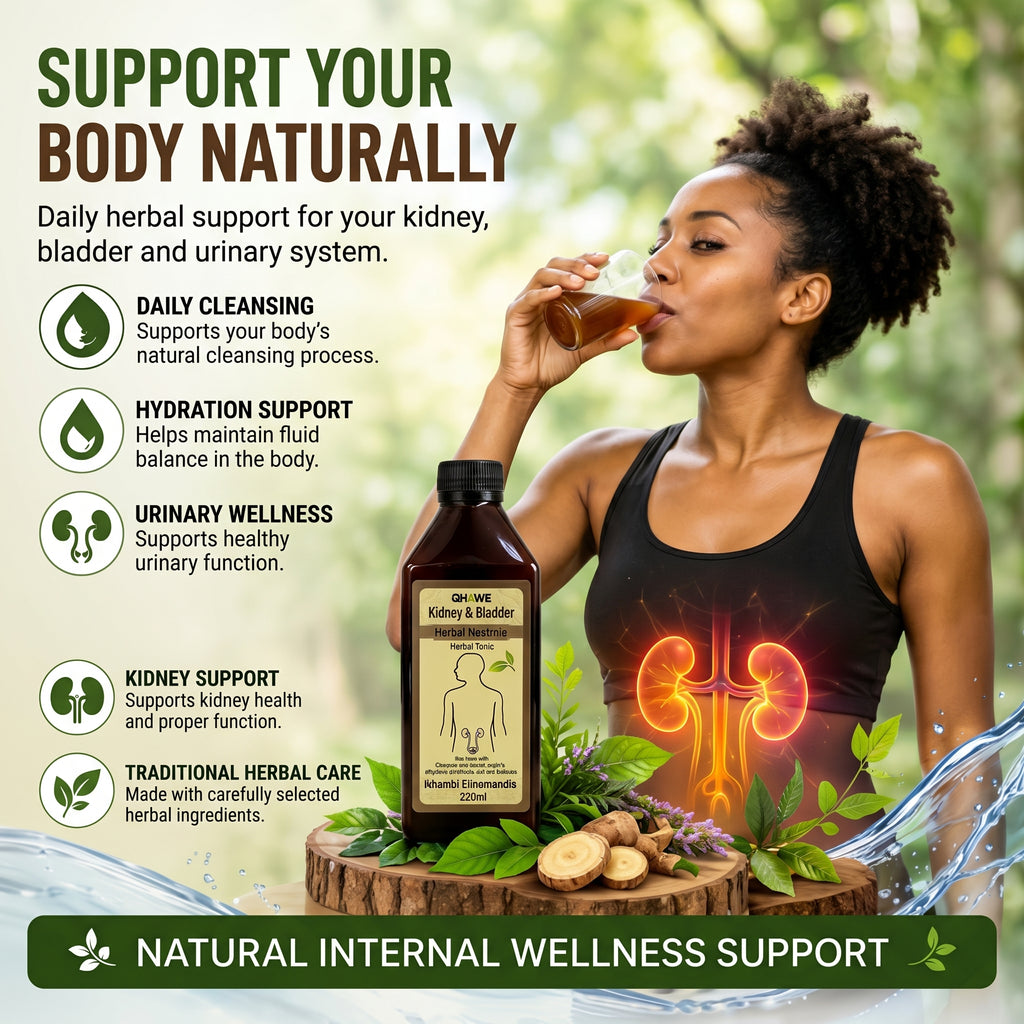 Qhawe Kidney & Bladder Herbal Tonic