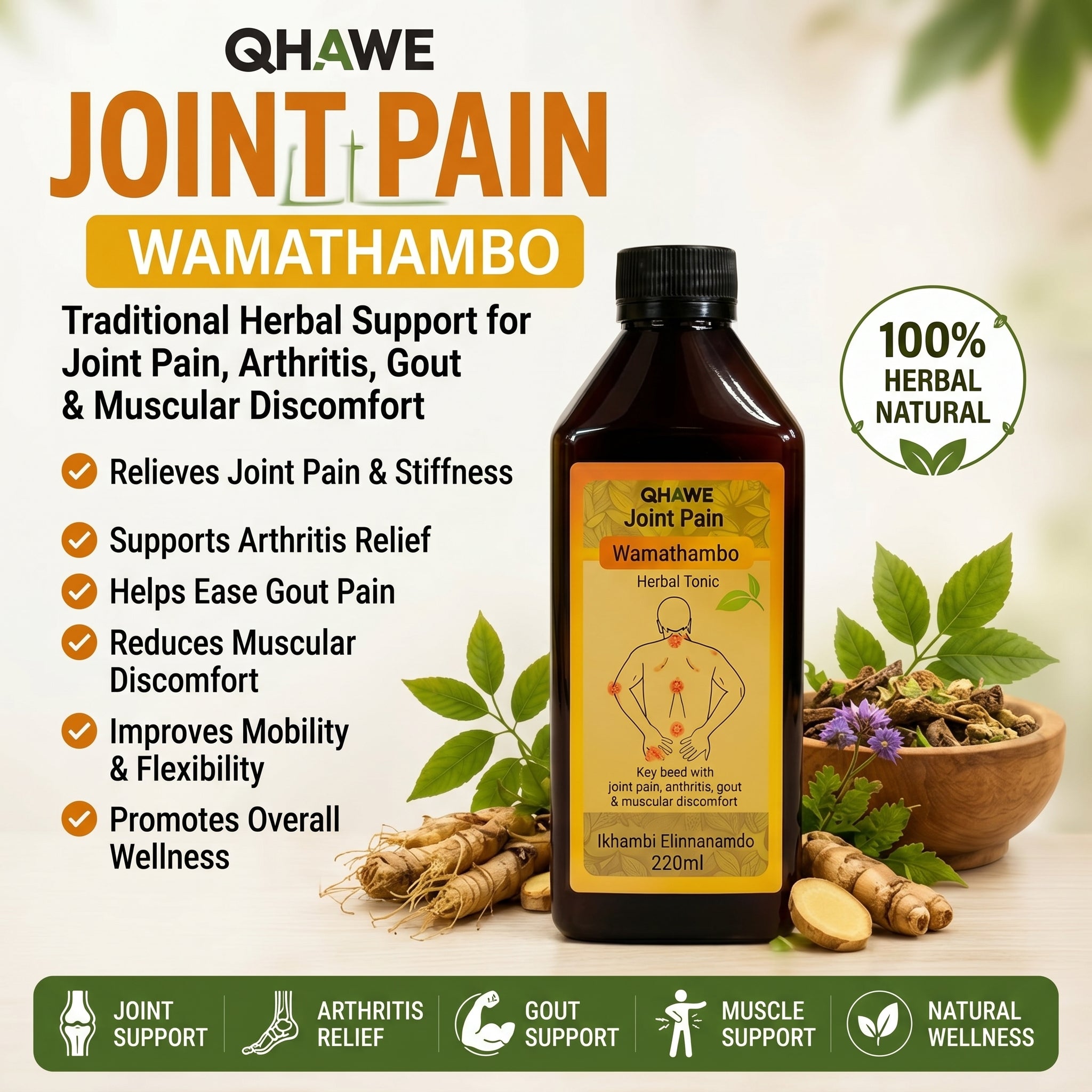Joint Pain Wamathambo Herbal Tonic