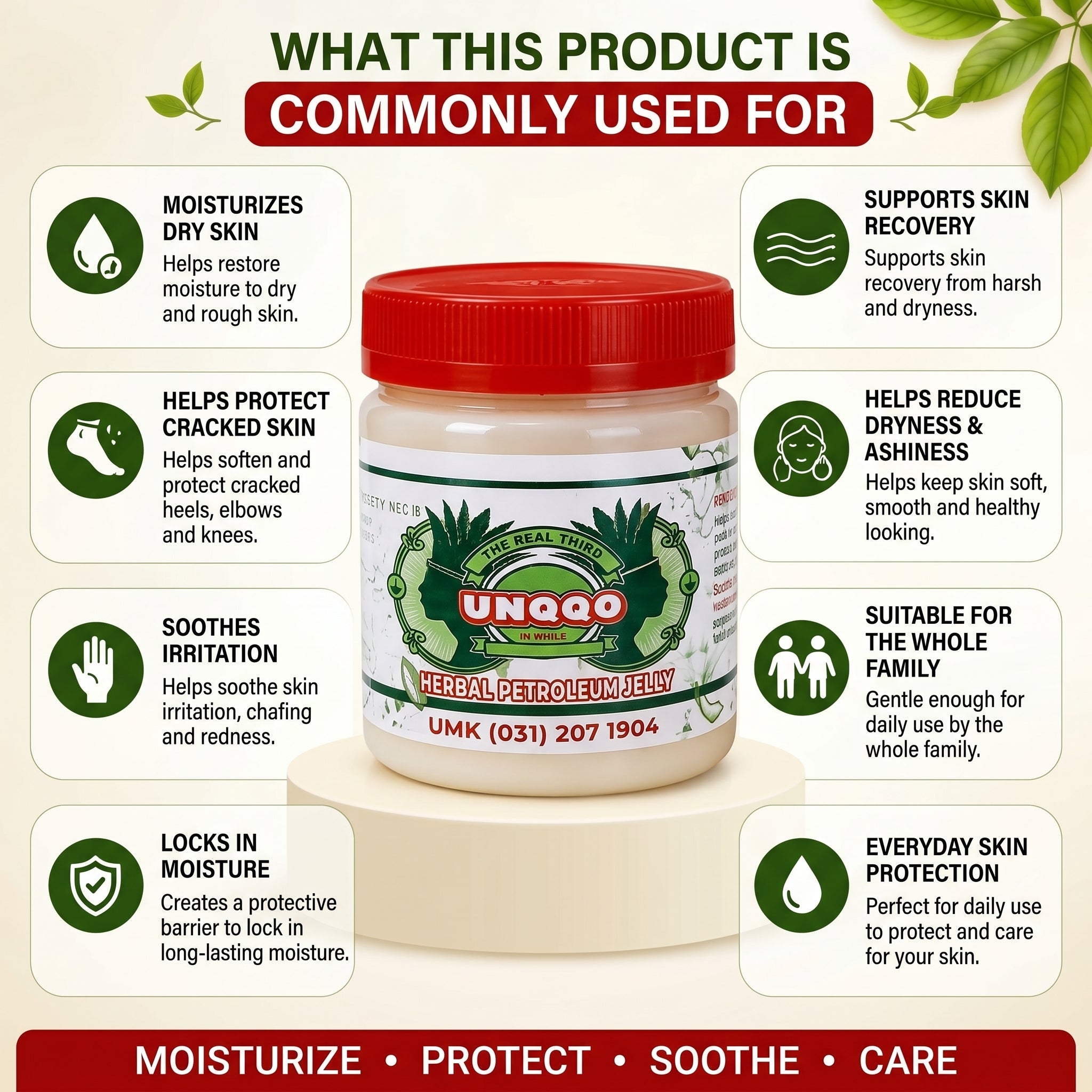 Unqo Herbal Petroleum Jelly