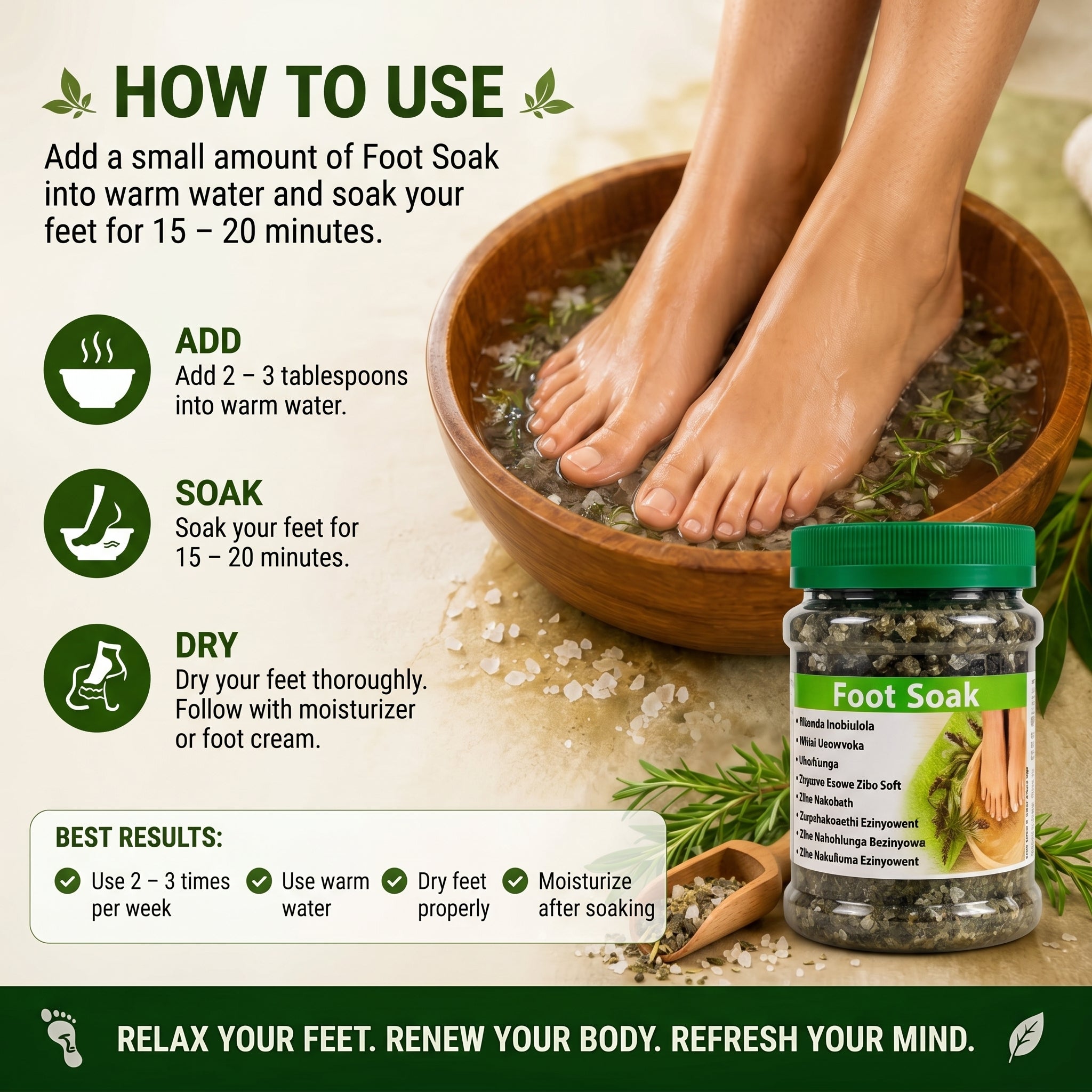 Foot Soak