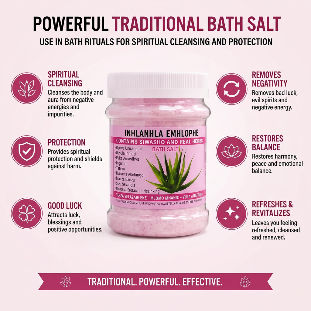 INHLANHLA EMHLOPHE BATH SALT