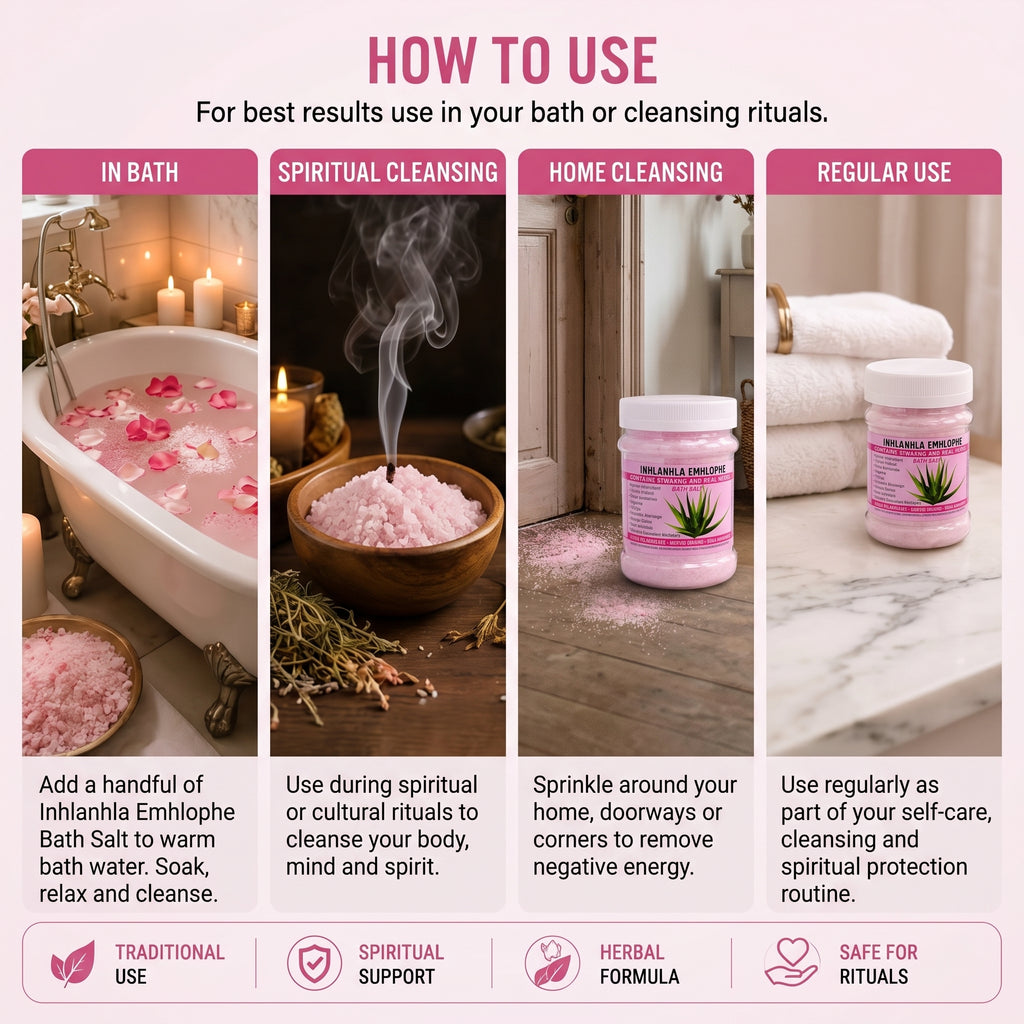 INHLANHLA EMHLOPHE BATH SALT