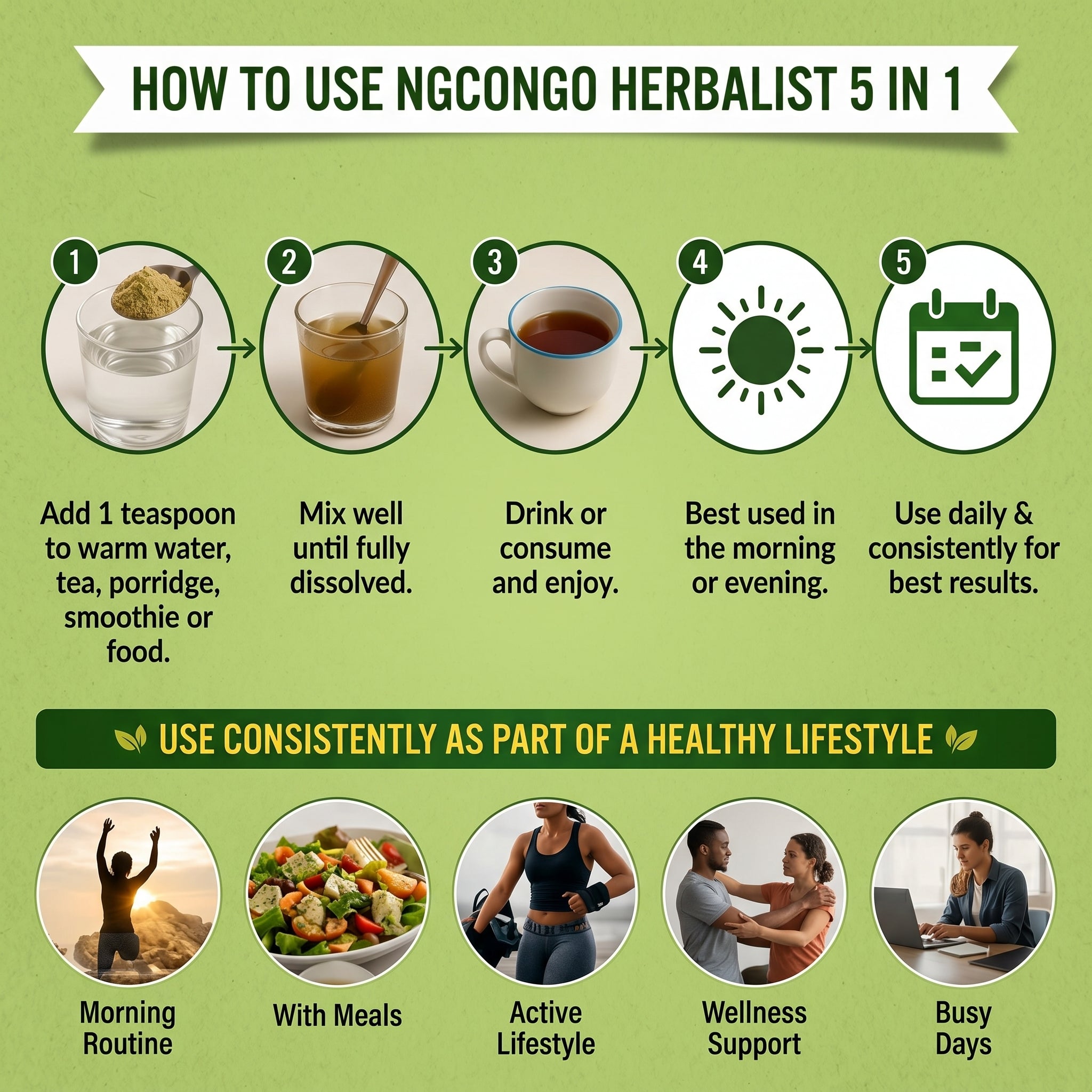 NGCONGO HERBALIST 5 IN 1