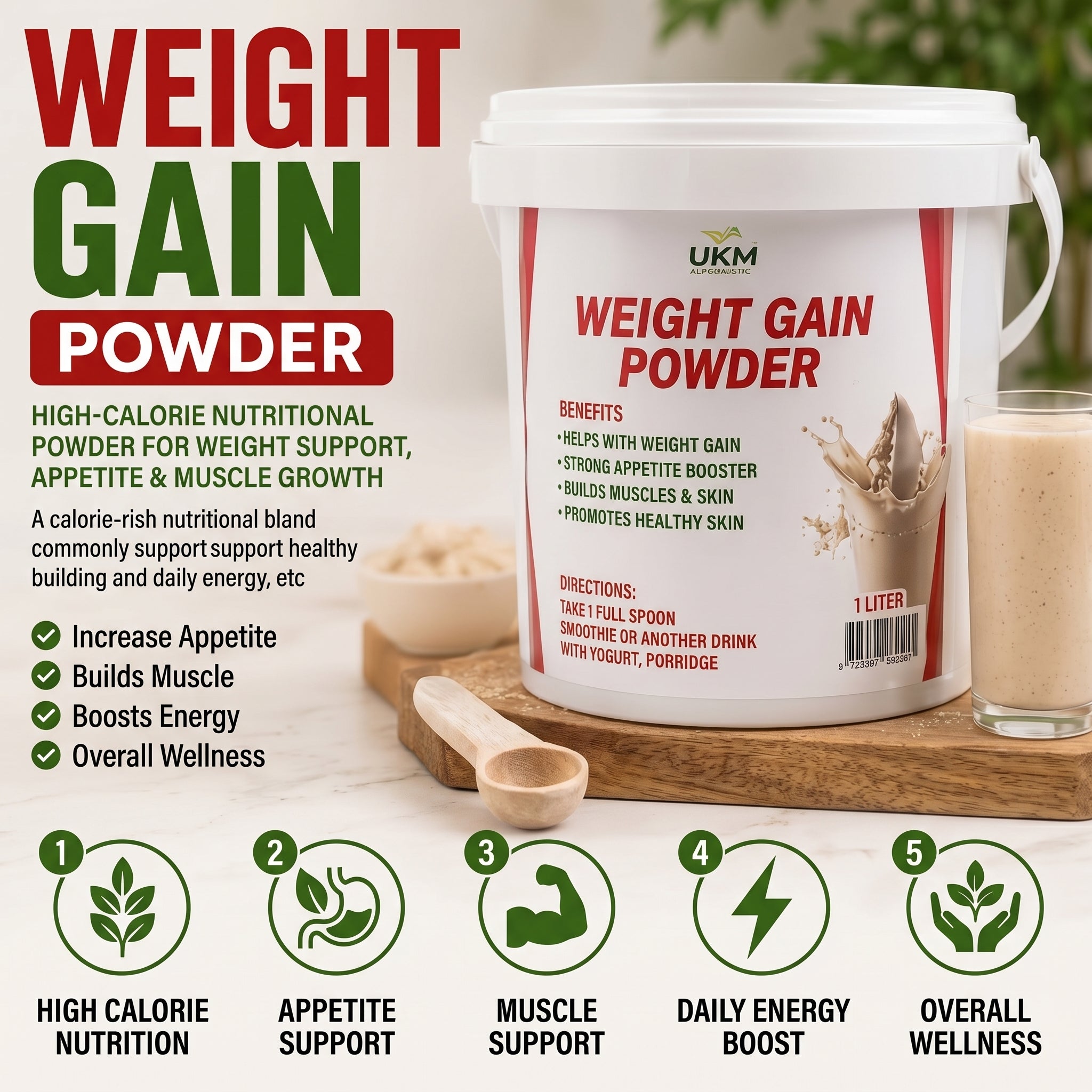 WEIGHT GAIN POWDER