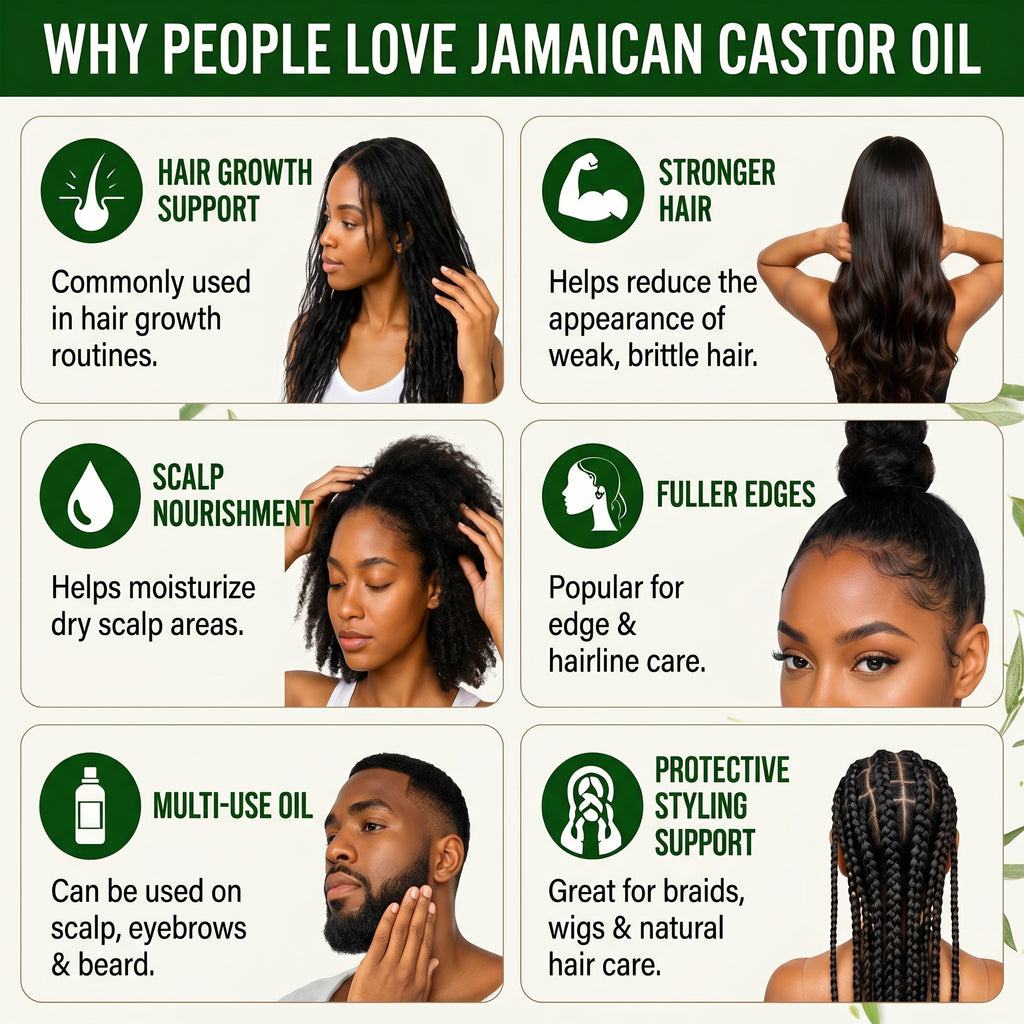 PURE ROYAL JAMAICAN CASTOR OIL